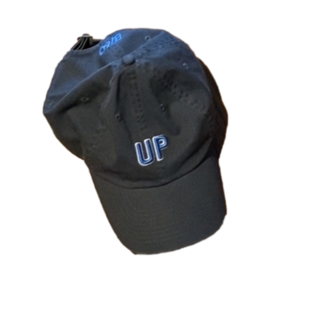 WHEELS UP “UP” Black, Blue and White Baseball Hat